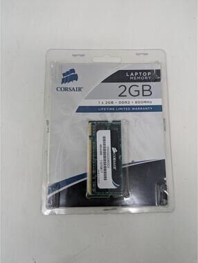 Corsair 2 GB PC2-6400 800 MHz DDR2 Memory (VS2GSDS667D2G) - BRAND NEW